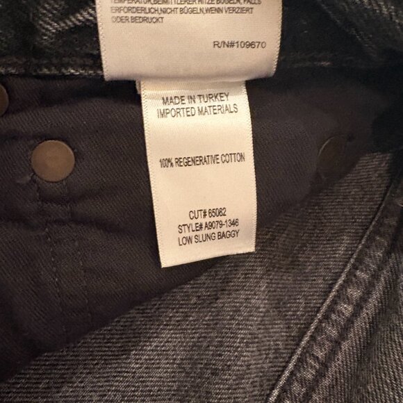 Agolde, Low Slung Baggy wide-leg jeans | Size: 26 - Picture 10 of 12